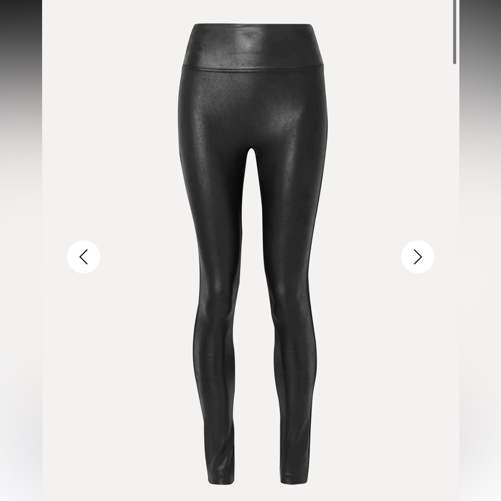 SPANX SPANXshape Stretch Leather Leggings